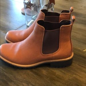 Only worn once!  Like new. Ecco boot
